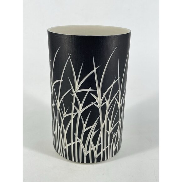 Tabbatha Henry Pottery Firefly Votive Candleholder Light Luminary - Picture 1 of 8